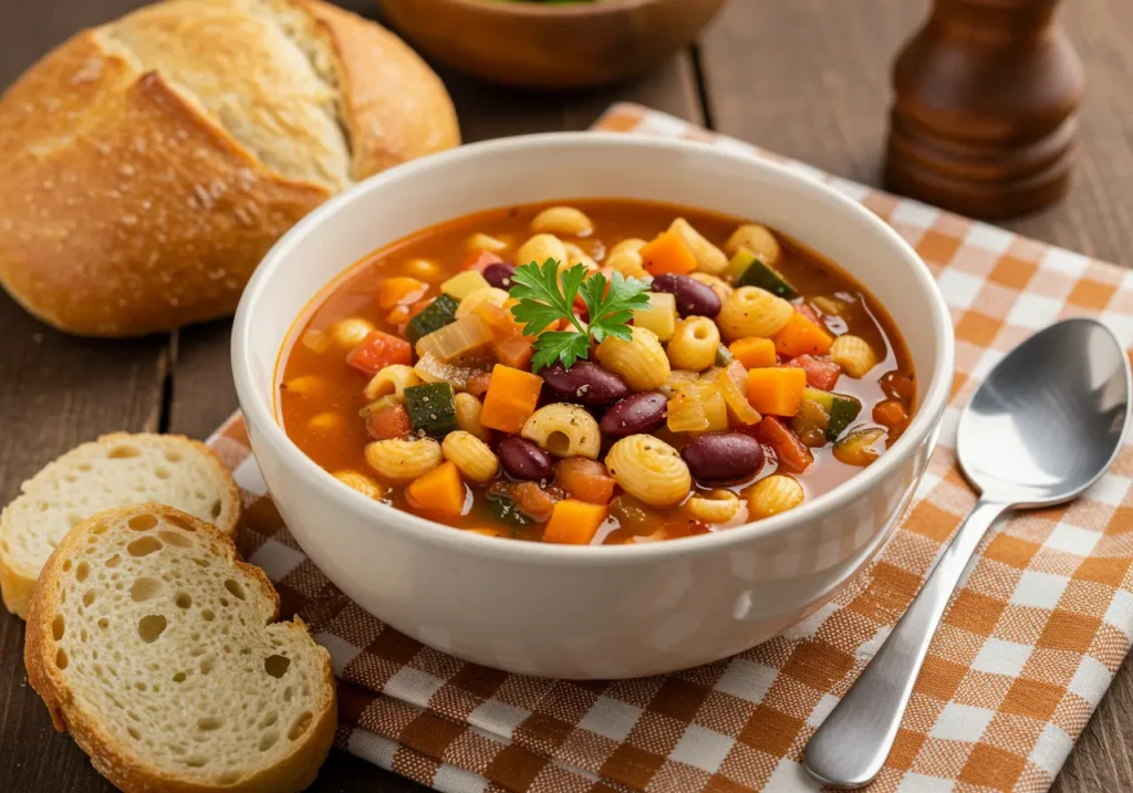 Vegan Minestrone Soup