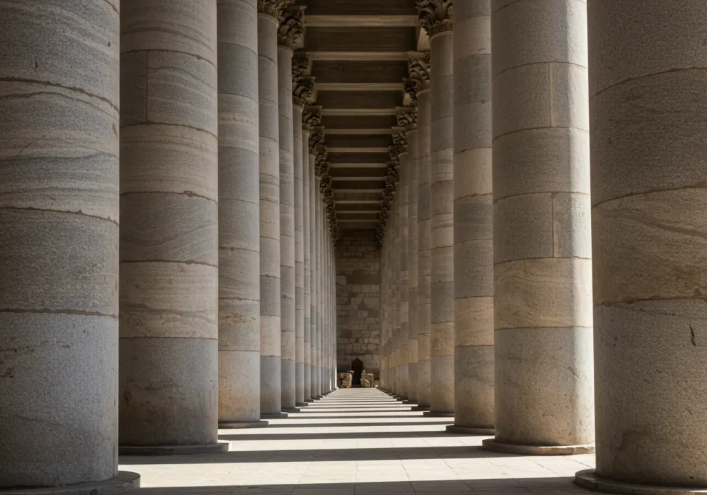 Columns of Egyptian Granite
