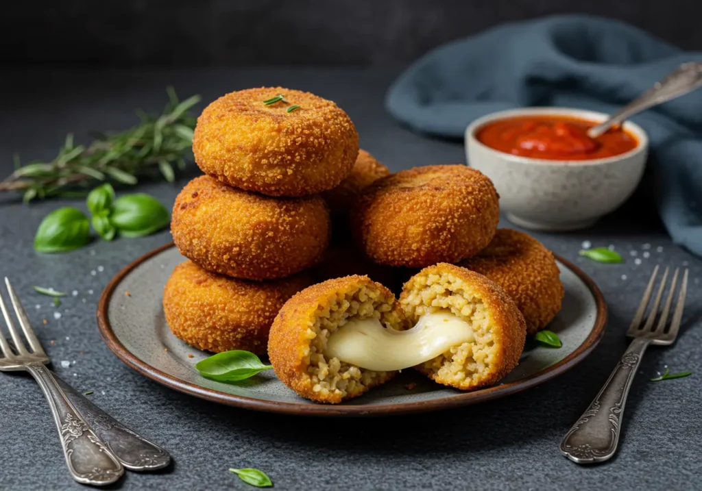 Vegan Arancini (Rice Balls)