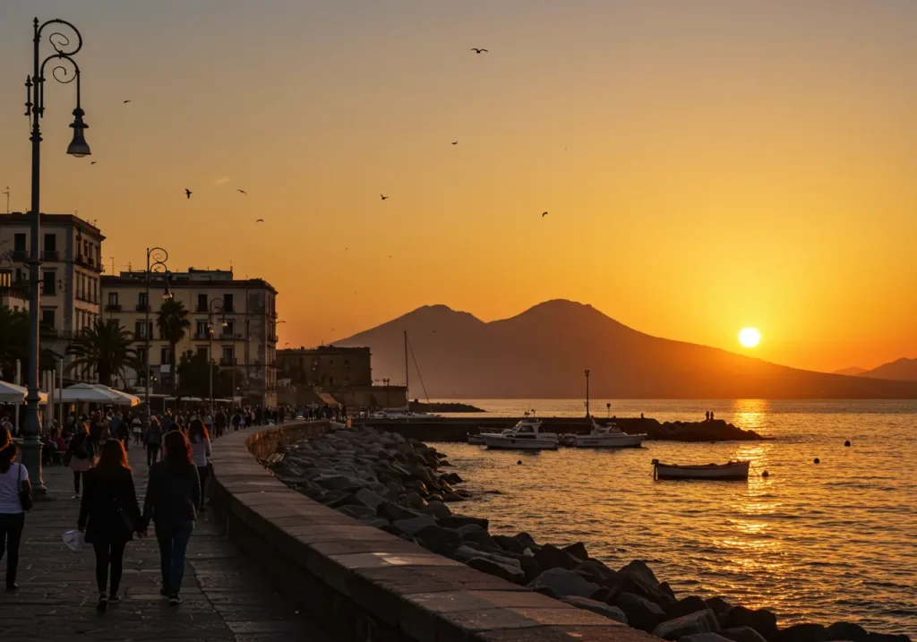 Sunset Glow on the Waterfront