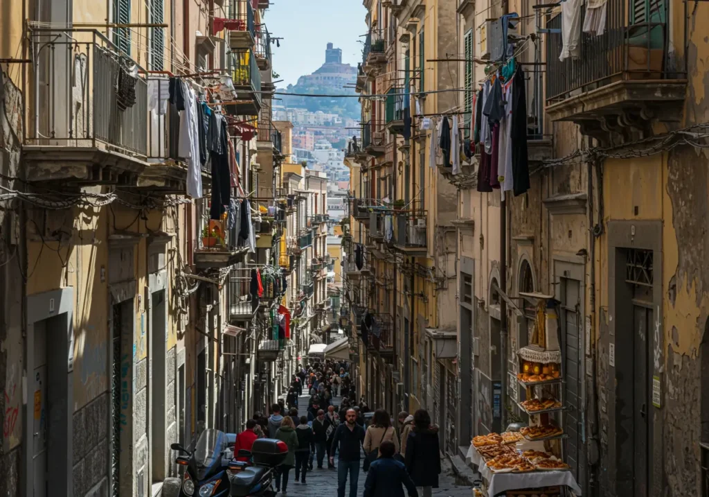 Spaccanapoli Street Scene