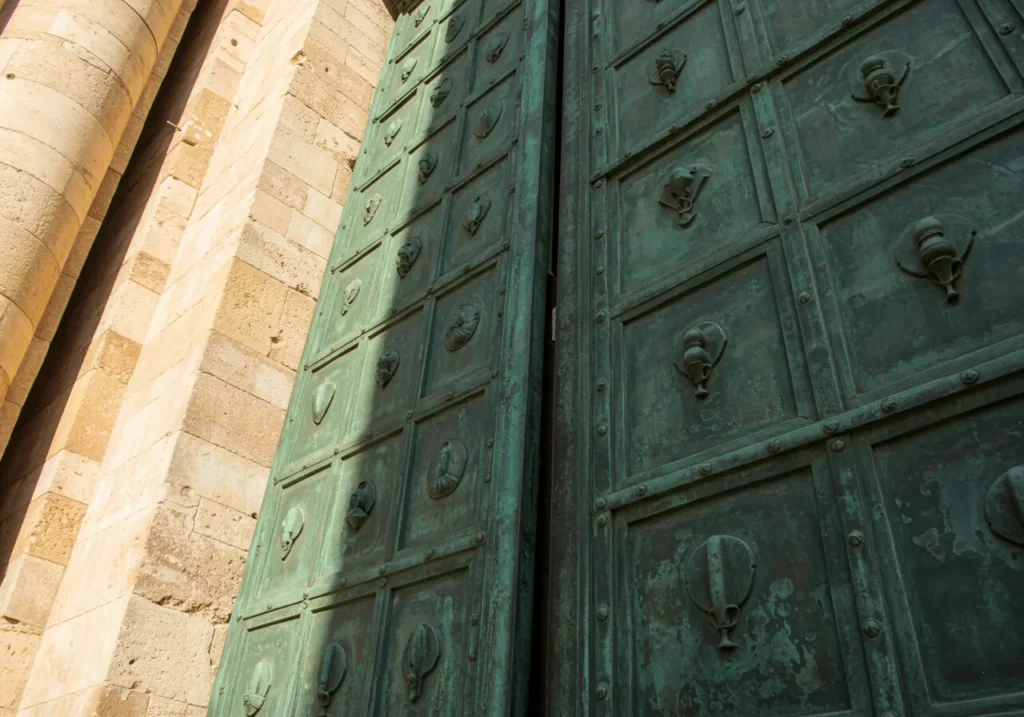 Massive Bronze Doors