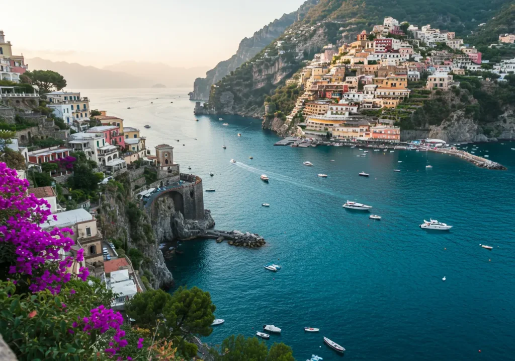 Amalfi Coast Edge, Cliffs + Sea