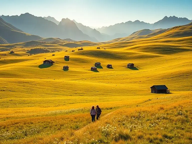 Alpe di Siusi (Seiser Alm) Meadows Walk
