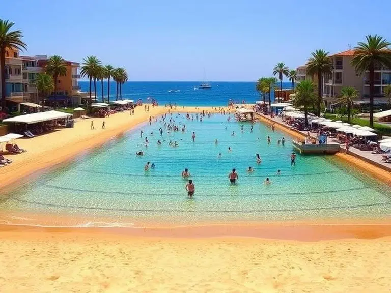 Marina di Campo Beach