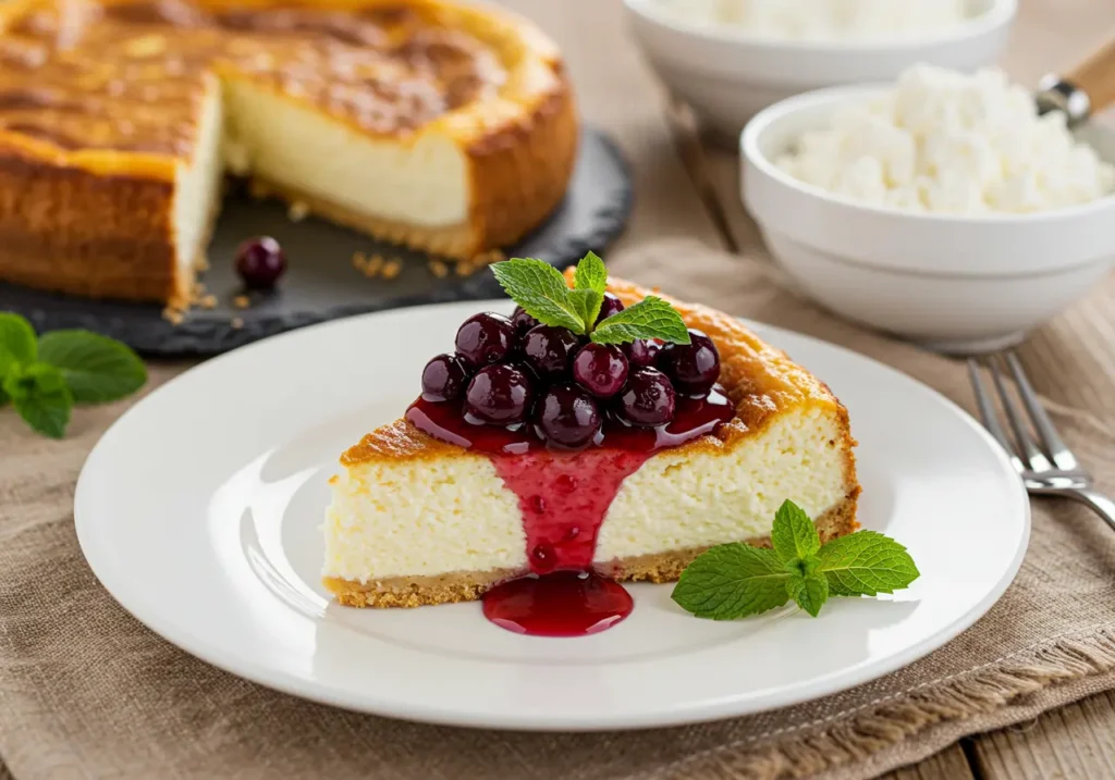 Ricotta Cheesecake