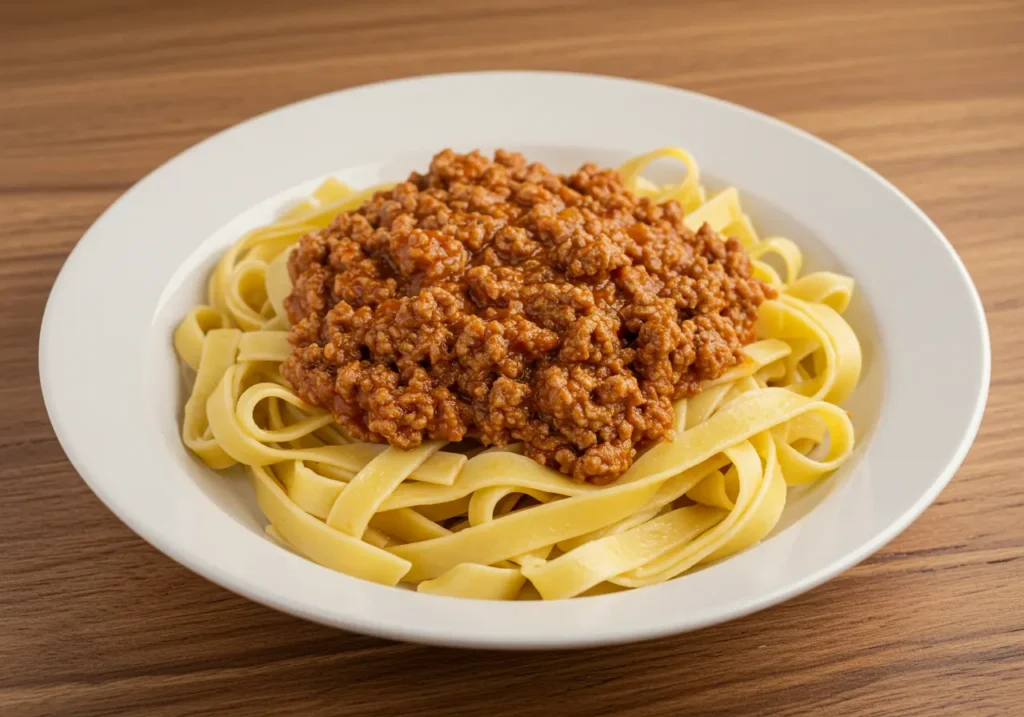 Tagliatelle al Ragù