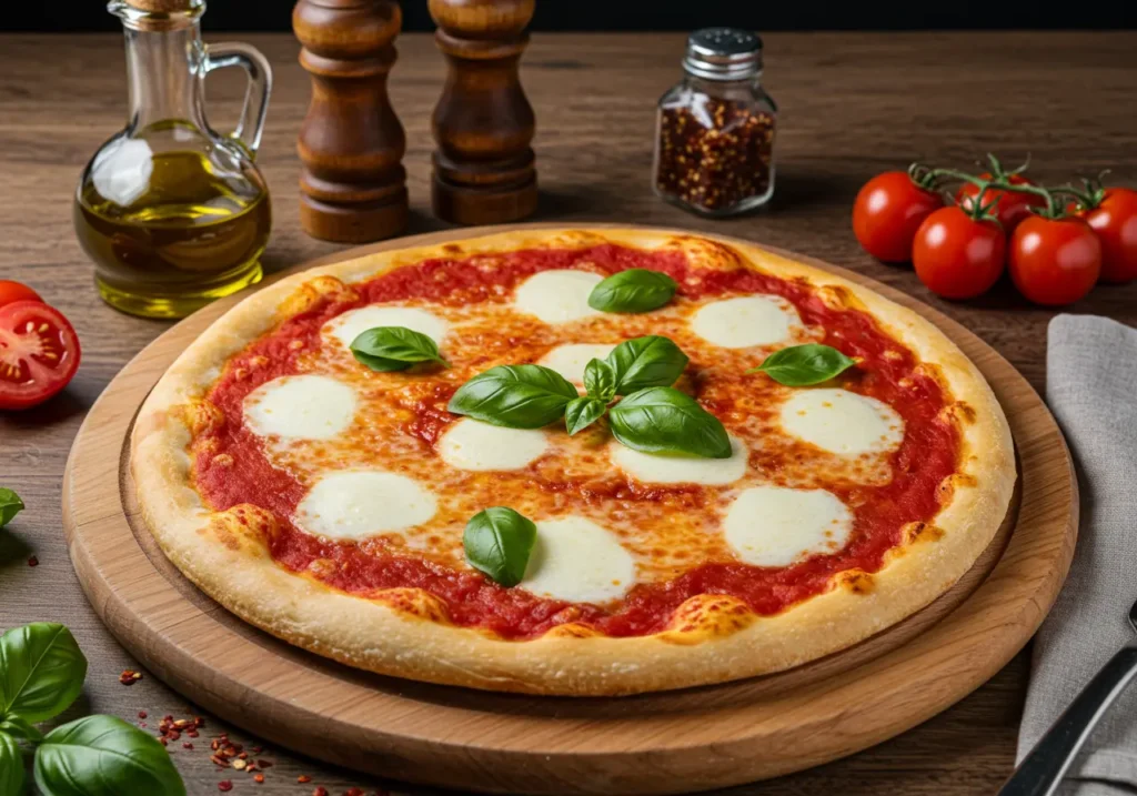 Vegan Margherita Pizza