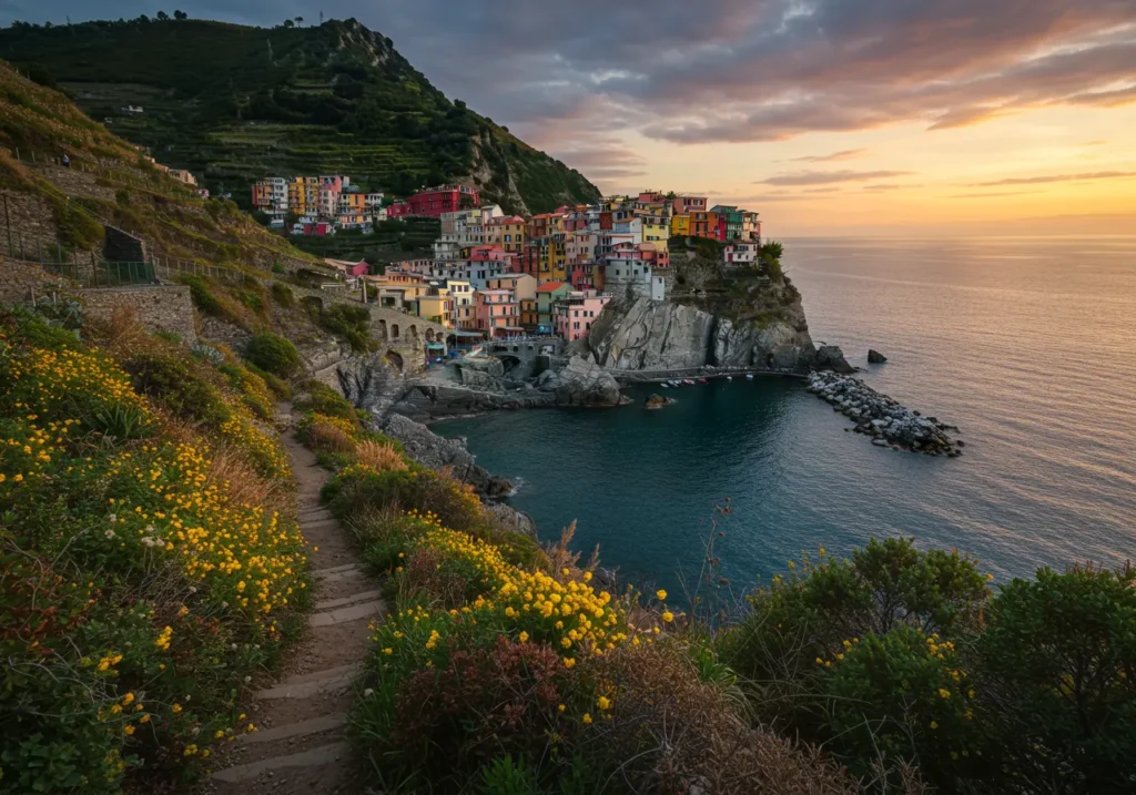 Trail from Campiglia to Portovenere