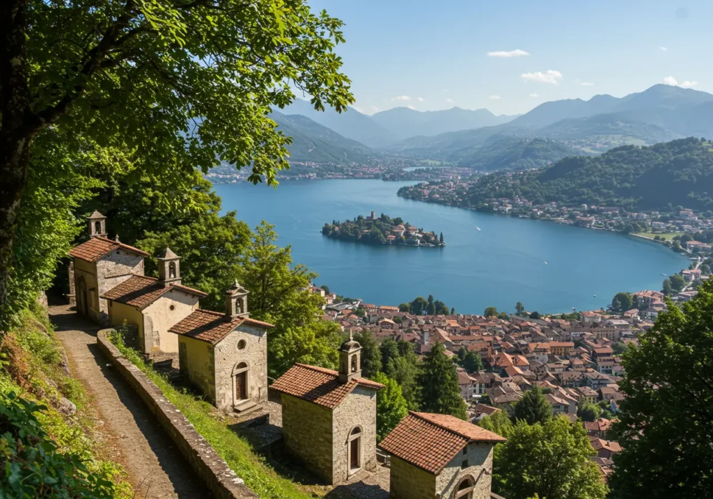 Sacro Monte di Orta Overlook