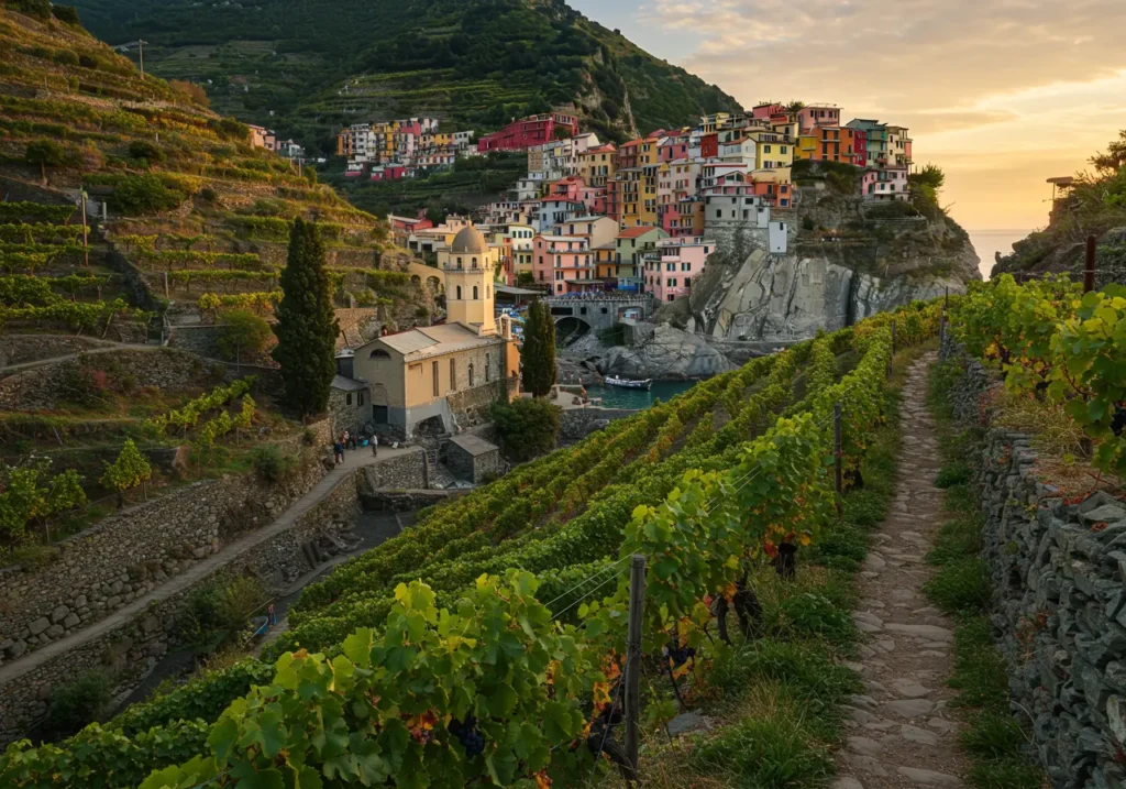 Manarola to Volastra to Corniglia