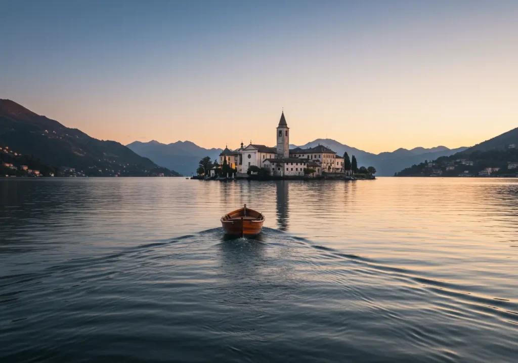 The Boat Ride to Isola San Giulio