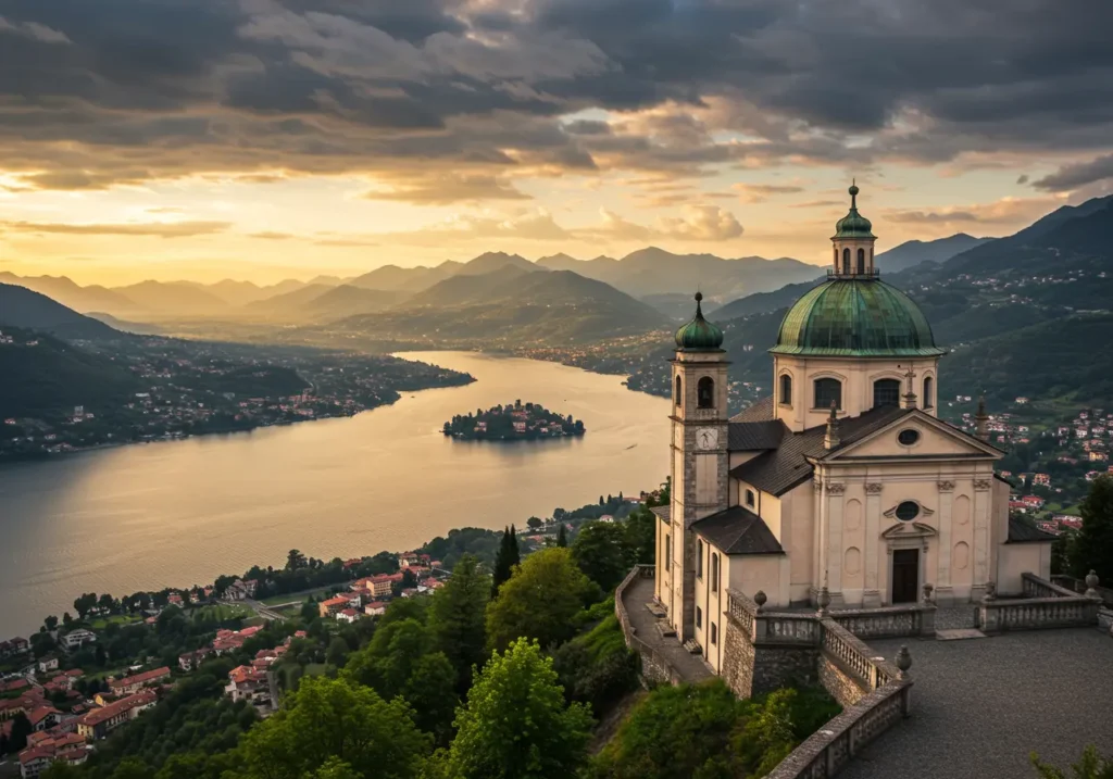 Madonna del Sasso Sanctuary Viewpoint