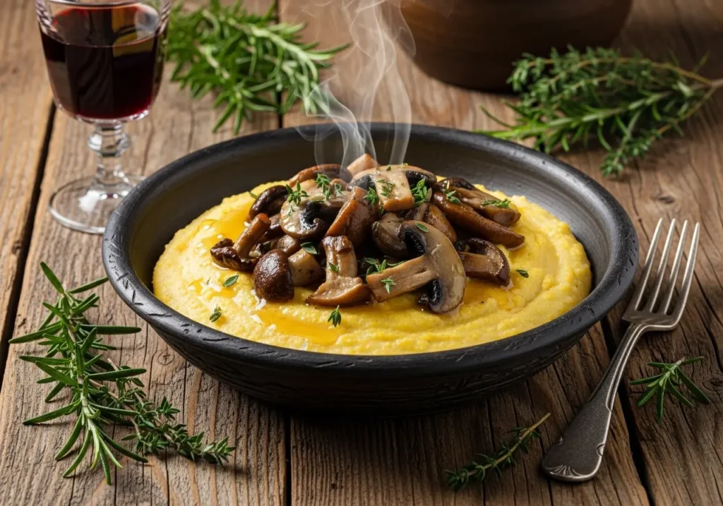 Polenta e Funghi