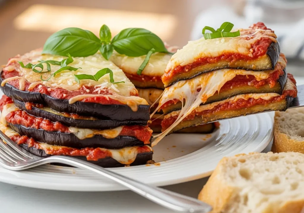 Eggplant Parmigiana (Parmigiana di Melanzane)