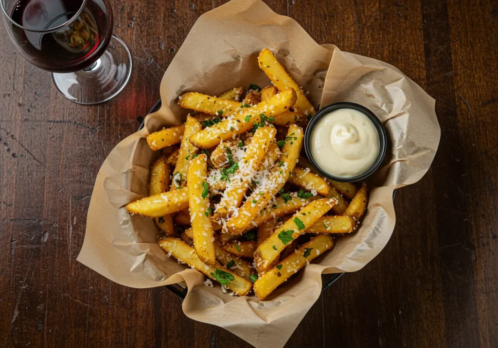 Truffle Parmesan Fries (Italian-Style)