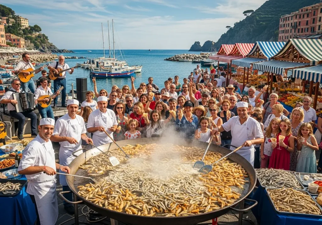 The Giant Frying Pan Festival (Sagra del Pesce di Camogli)