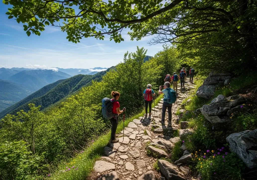 Scenic Trail Hikes to the Summit