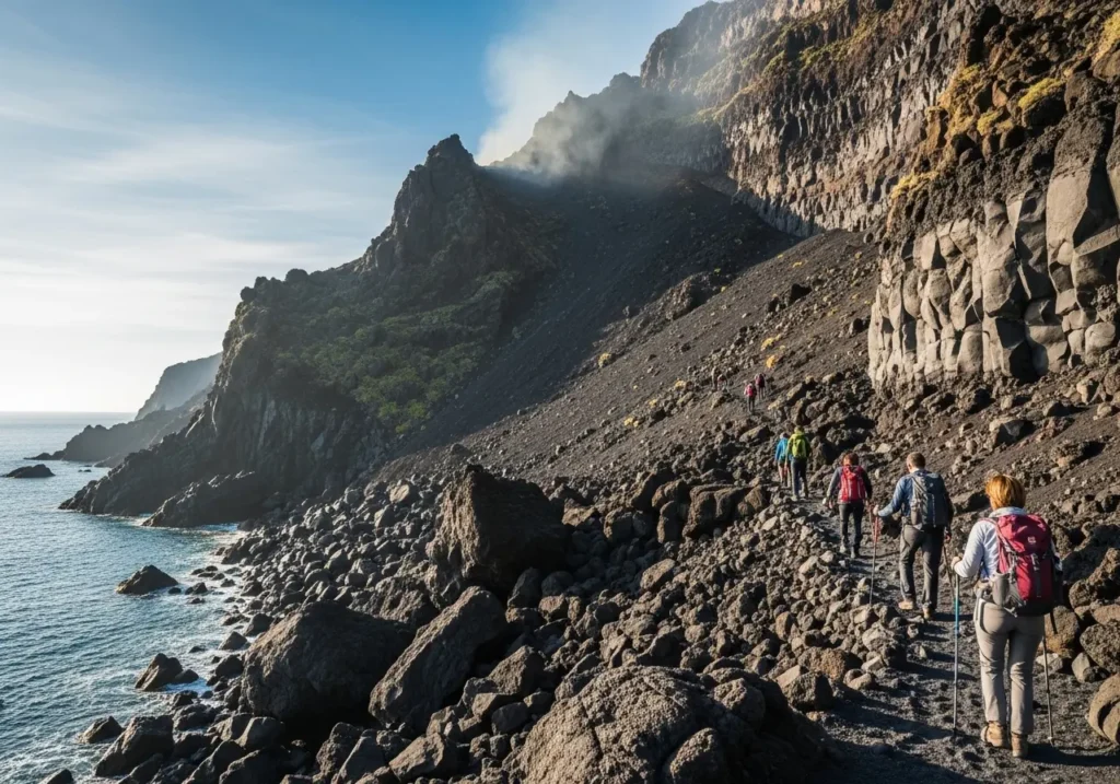 3. Explore Sciara del Fuoco, the Volcanic Debris Slope Along the Coast