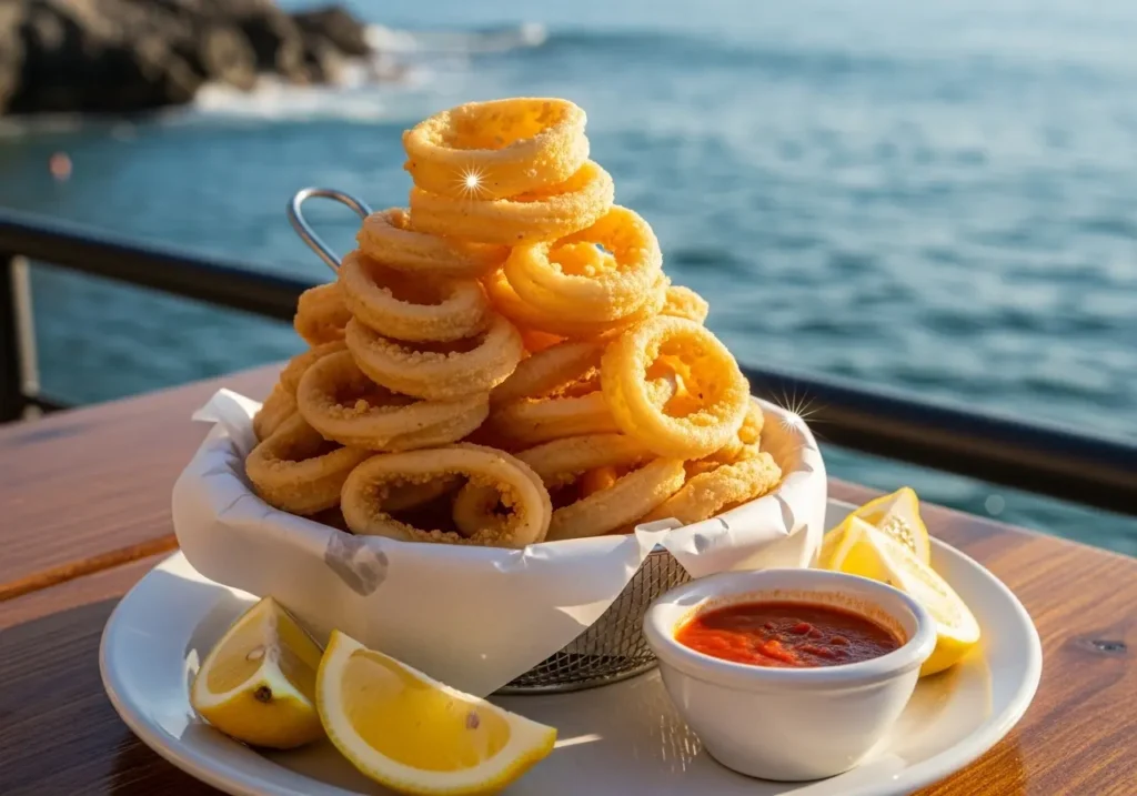 Fried Calamari (Calamari Fritti)