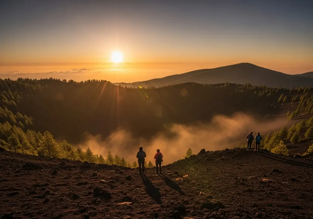 7. Sunset Views from the Sartorius Craters